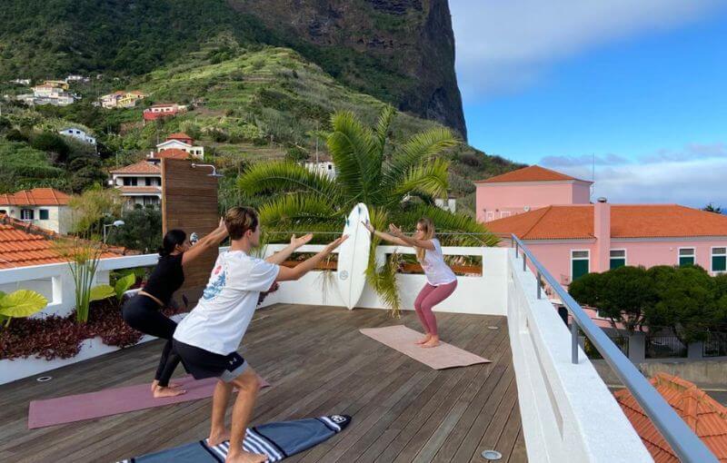 Madeira Surf Camp Yoga