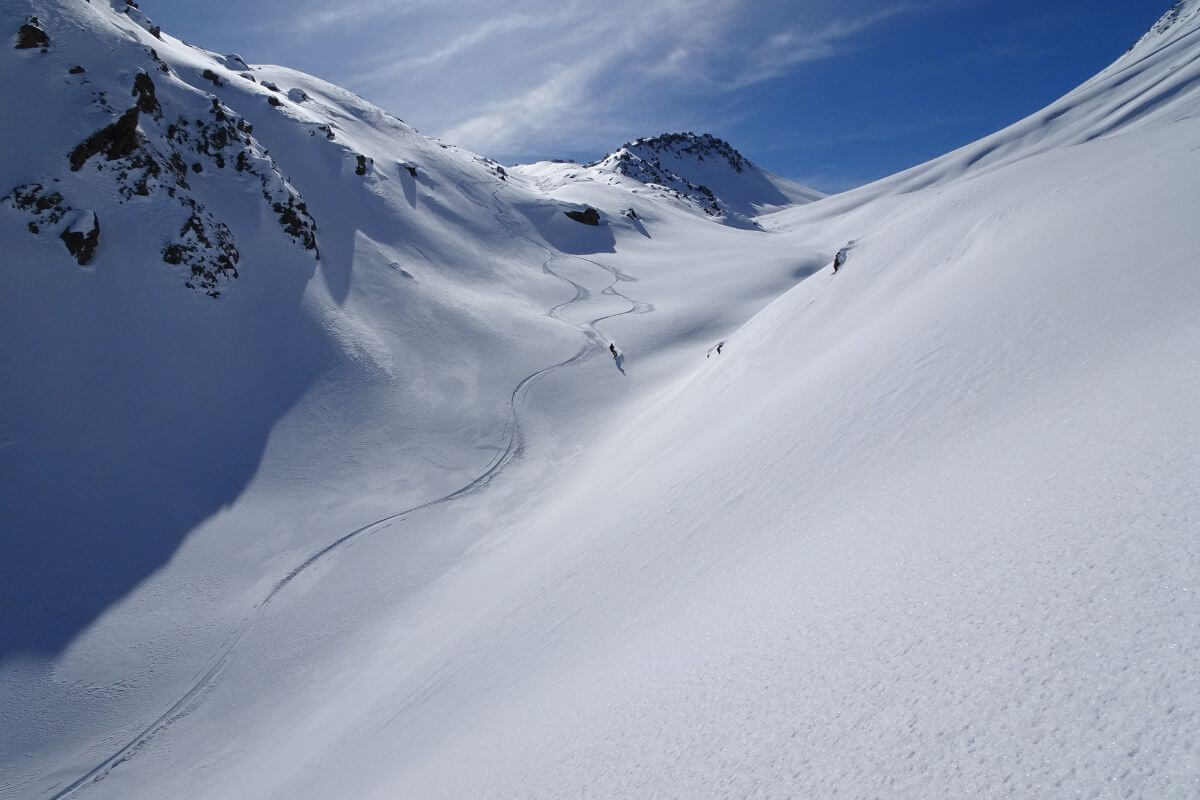 Freeriding in the Grand Caucasus in Georgia