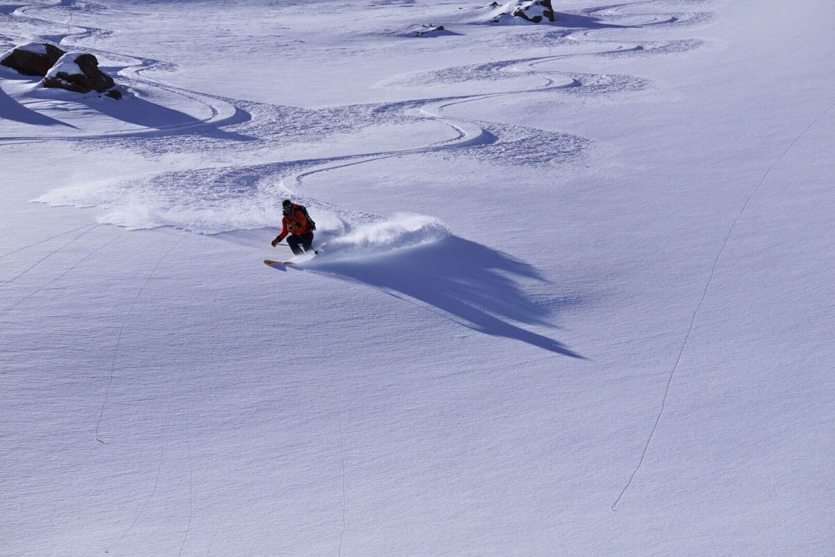 Freeriding in the majestic Grand Caucasus in Georgia