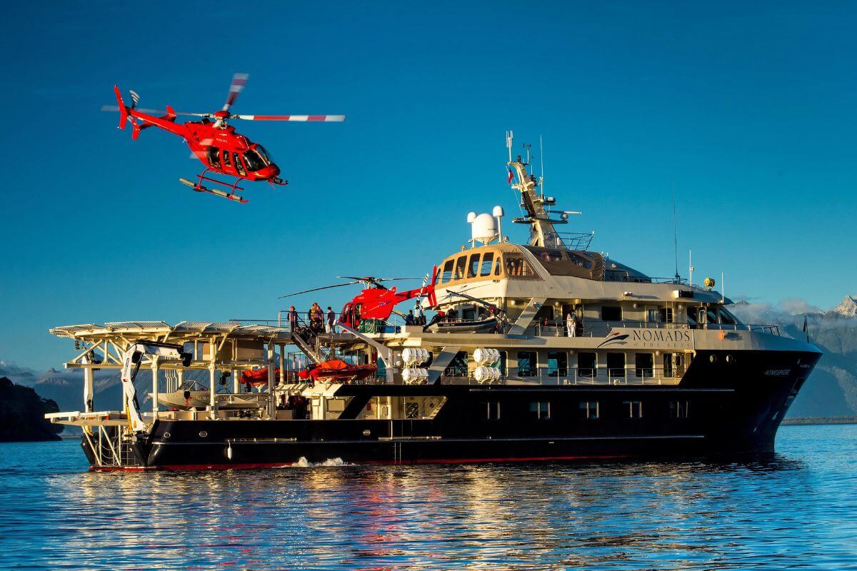 Heliski Cruise Patagonia Antarctica