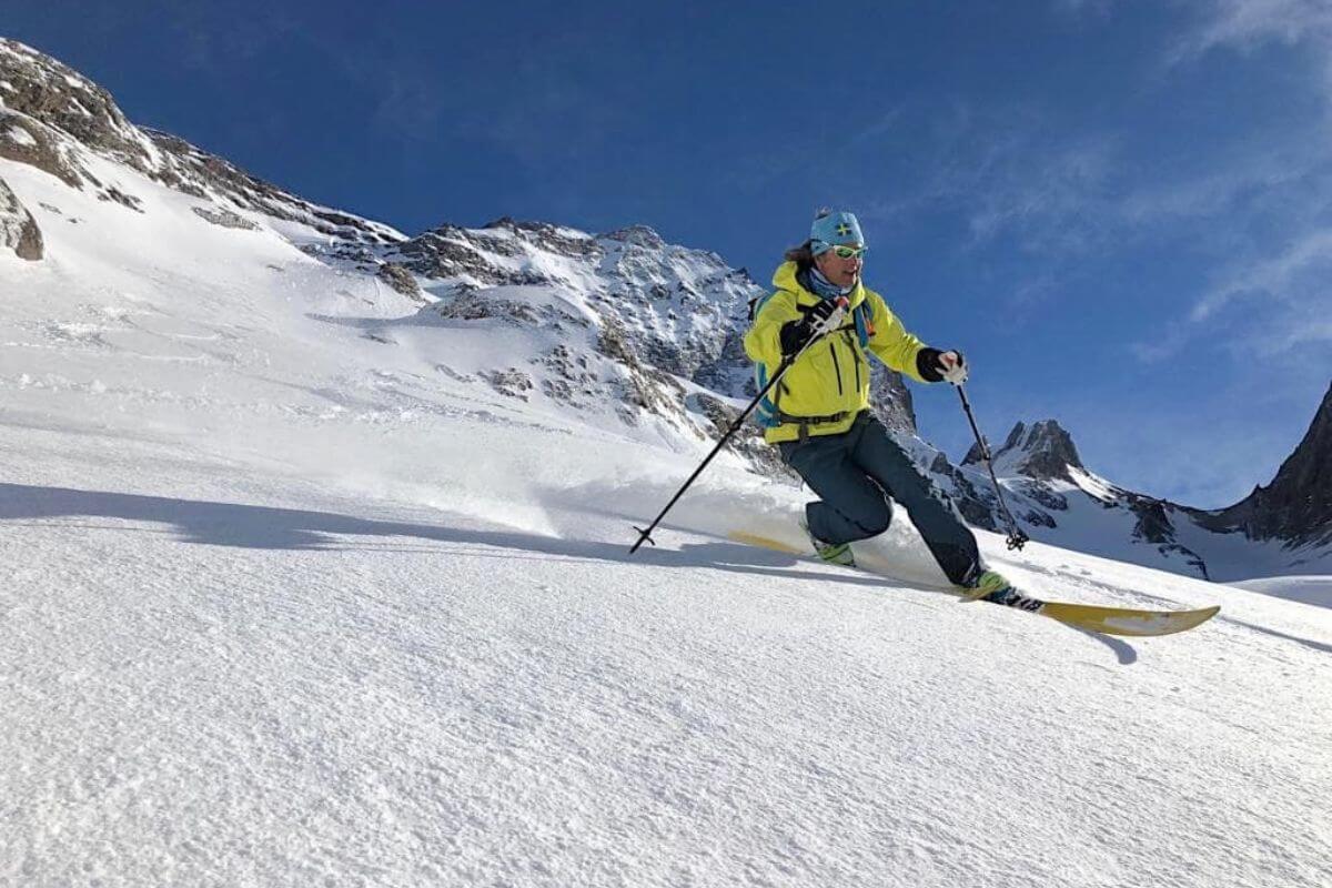 Heliski in the Central Andes in Chile