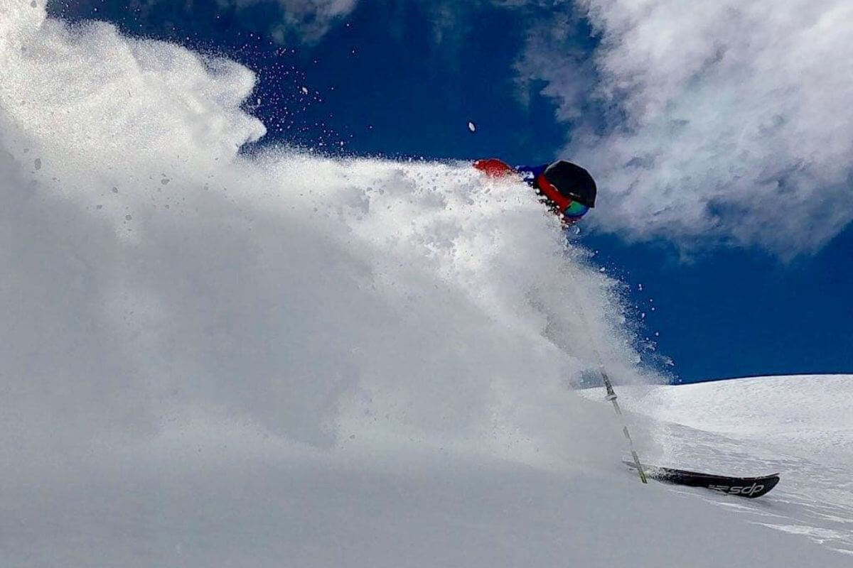 Heliski in the Central Andes in Chile