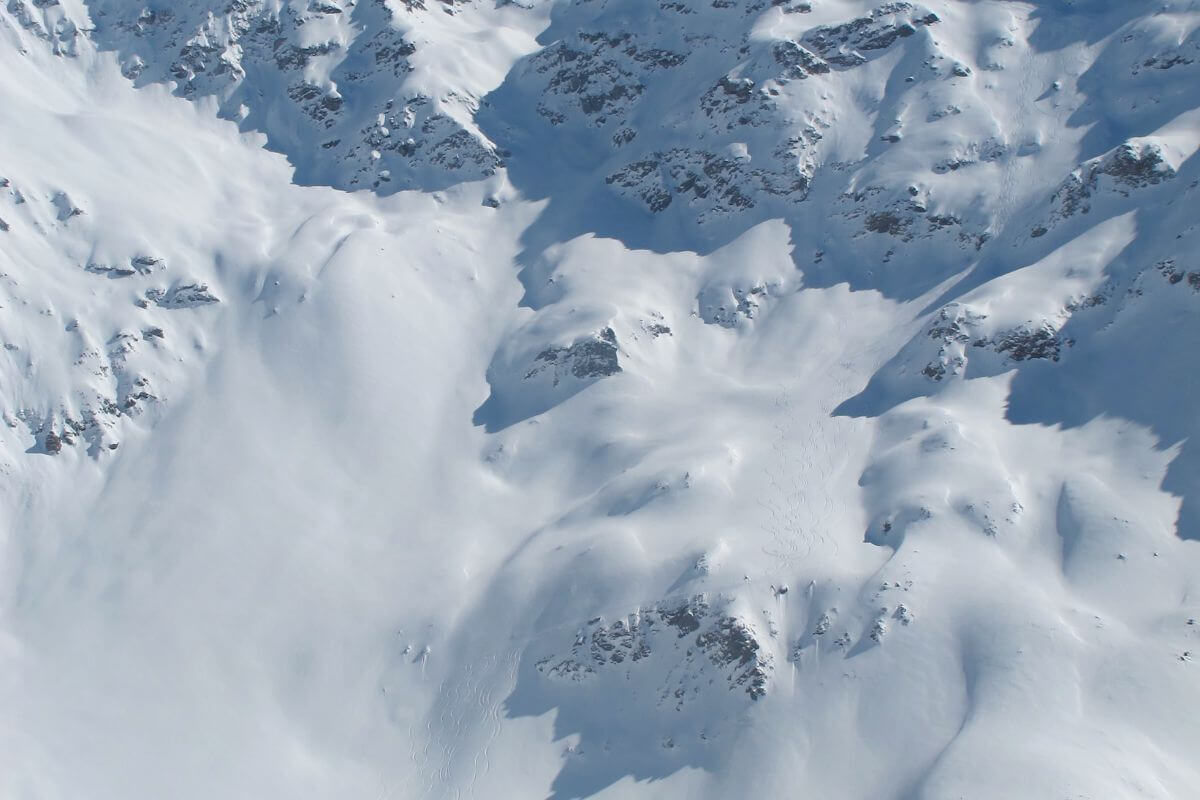 Heliski in the Central Andes in Chile