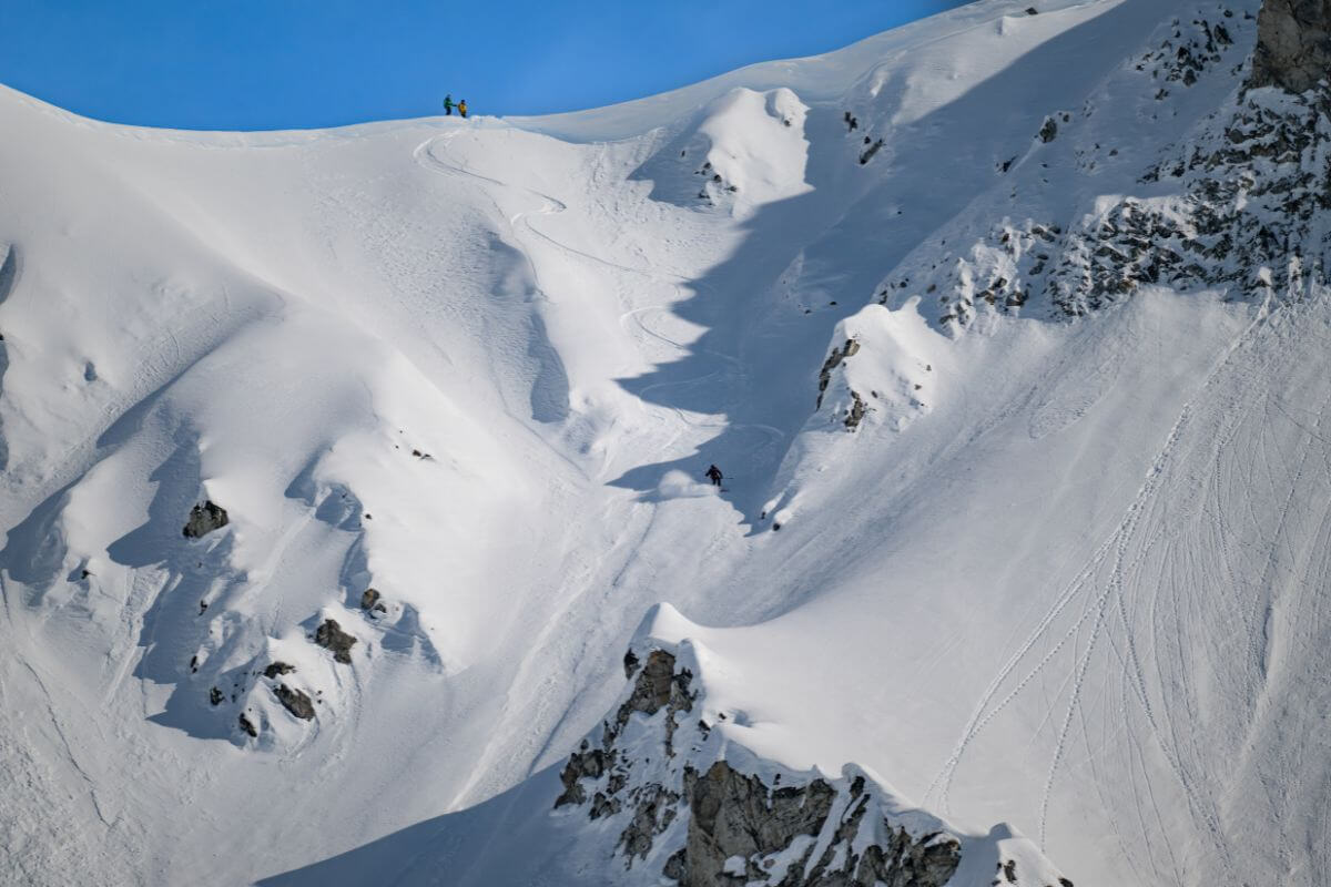 Heliski on the Chugach Range in Alaska