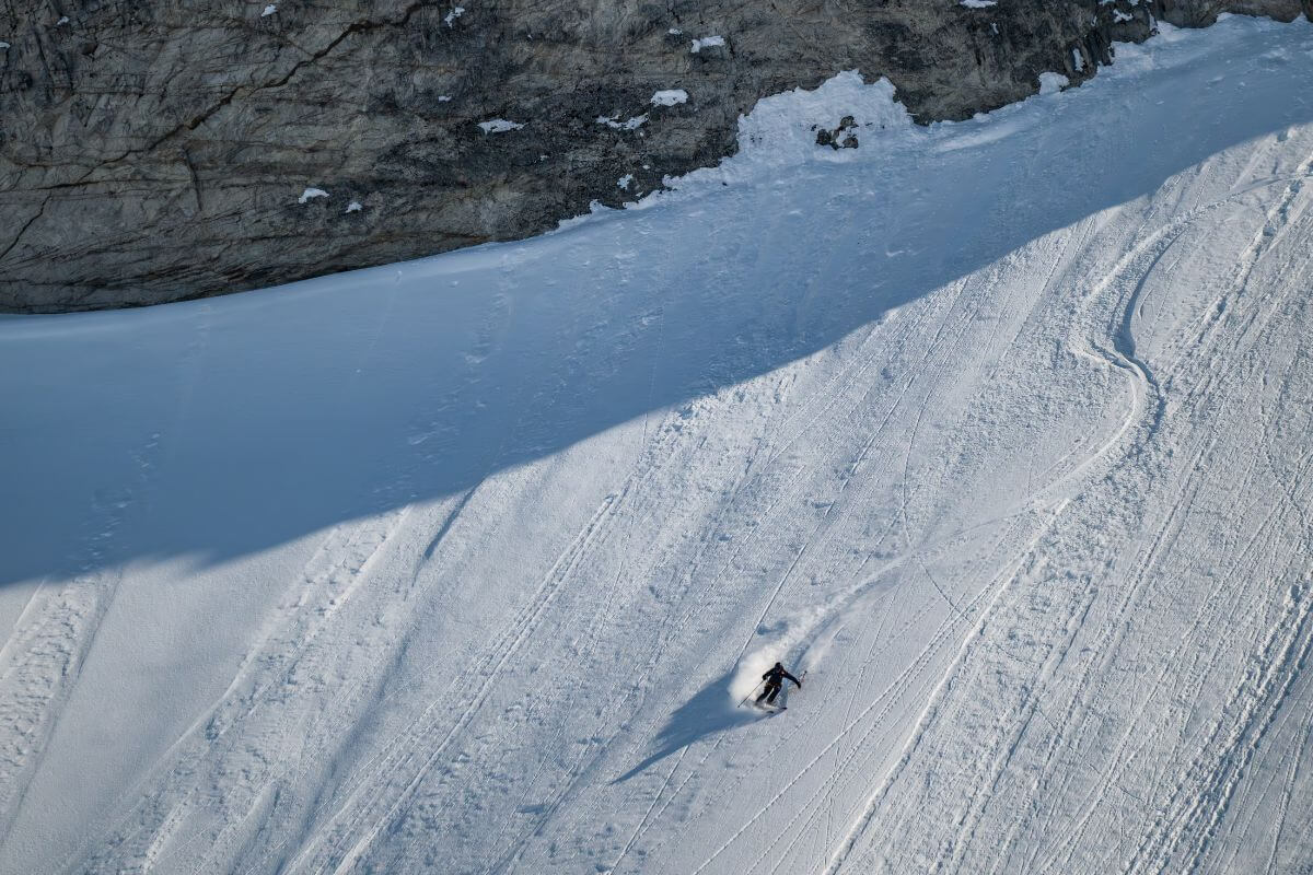 Heliski on the Chugach Range in Alaska