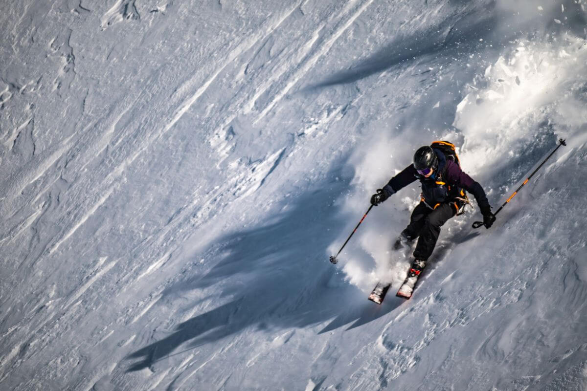 Heliski on the Chugach Range in Alaska