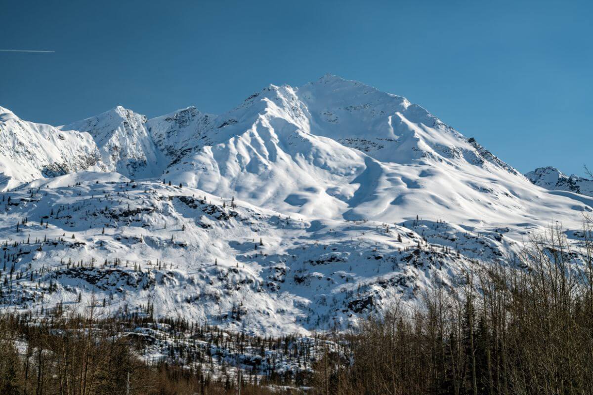 the Chugach Range in Alaska