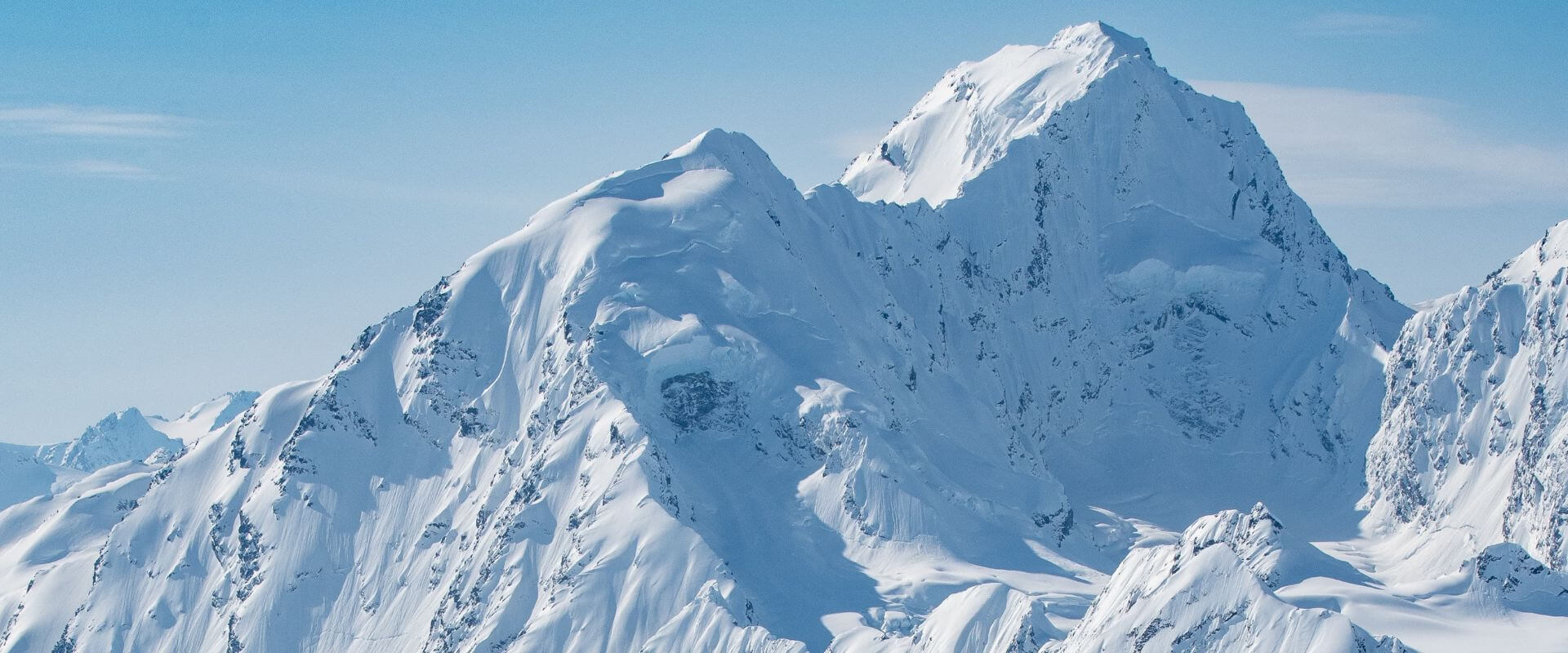 Heliski on the Chugach Range in Alaska