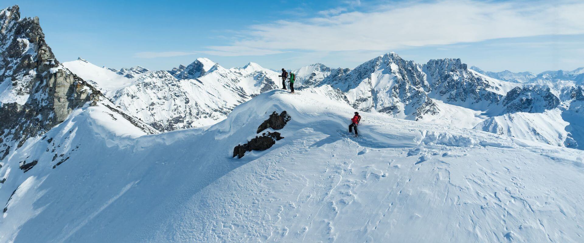 Heliski on the Chugach Range in Alaska