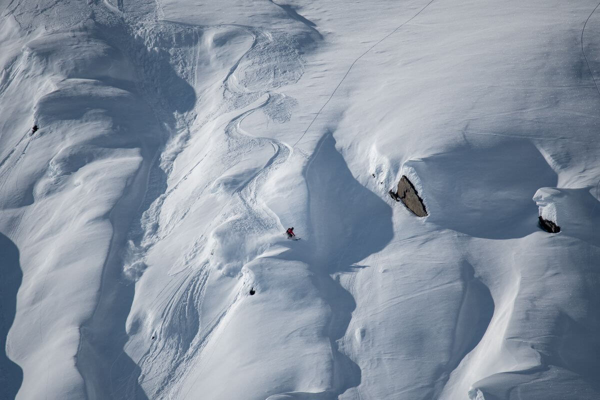 Heliski on the Chugach Range in Alaska