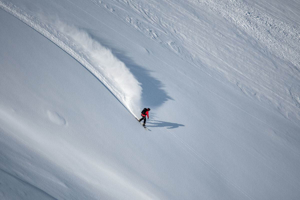 Heliski on the Chugach Range in Alaska