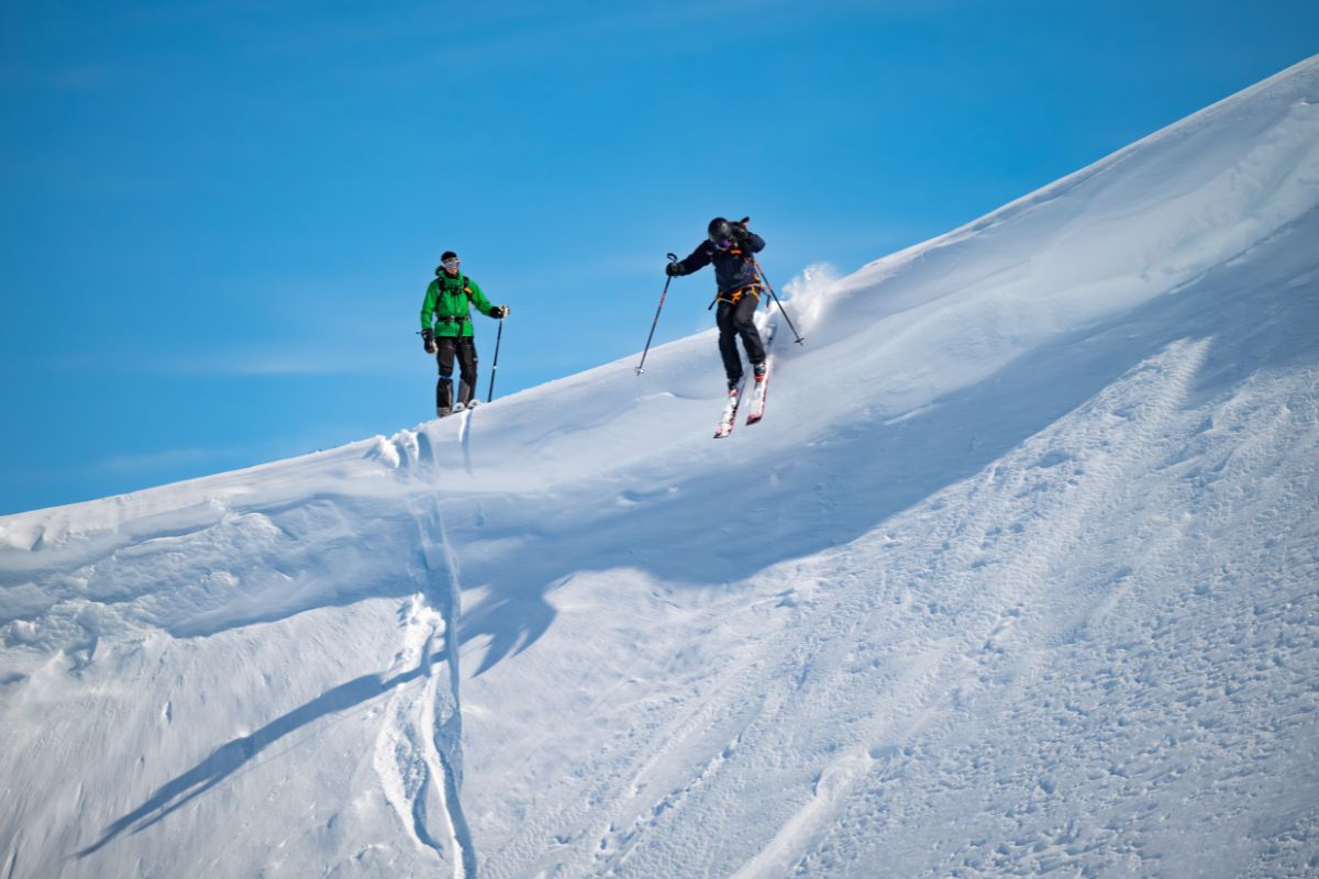 Heliski on the Chugach Range in Alaska