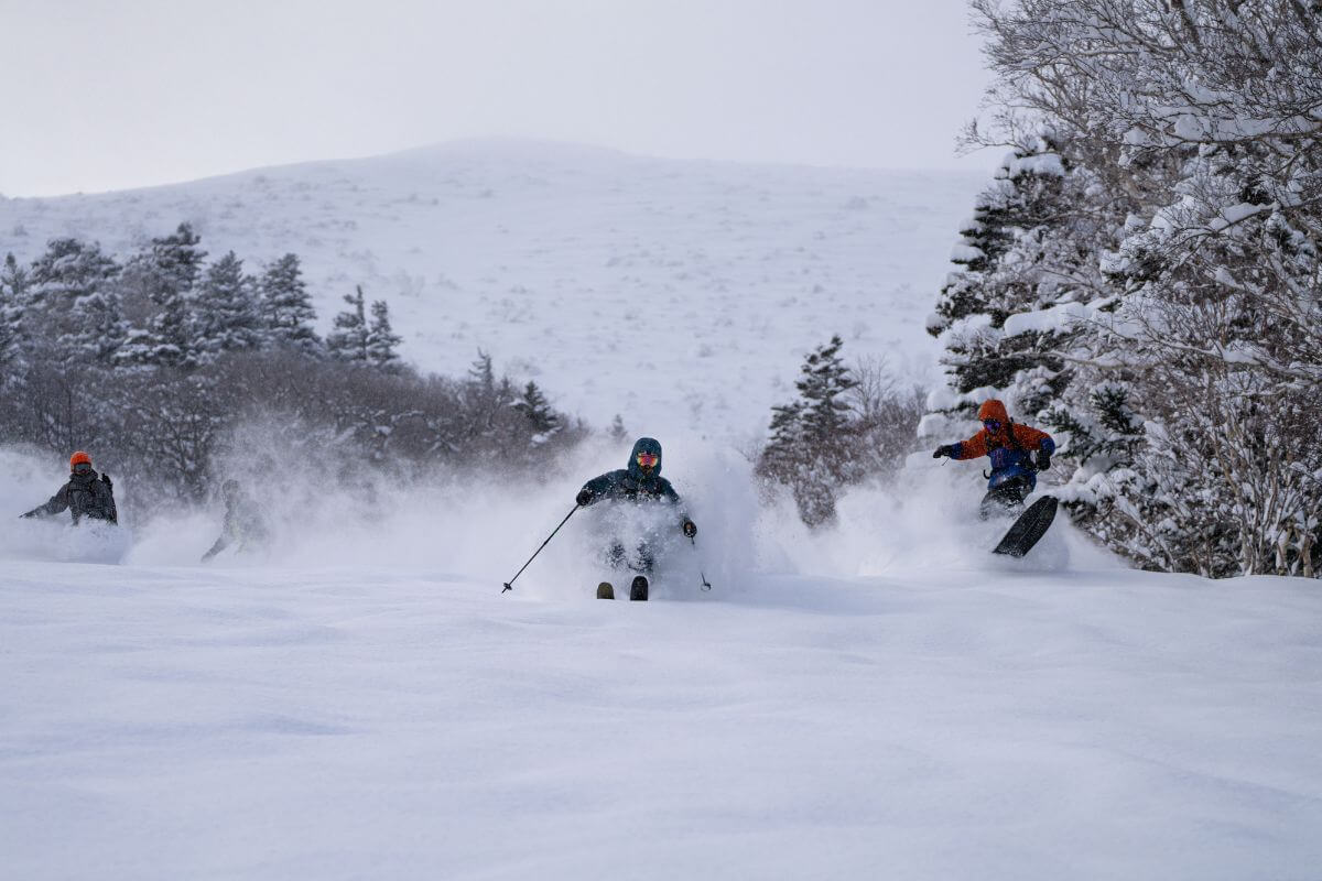 Catskiing in Hokkaido Japan - Iwanai