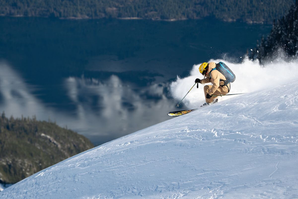 Catamaran Heliski in Canada