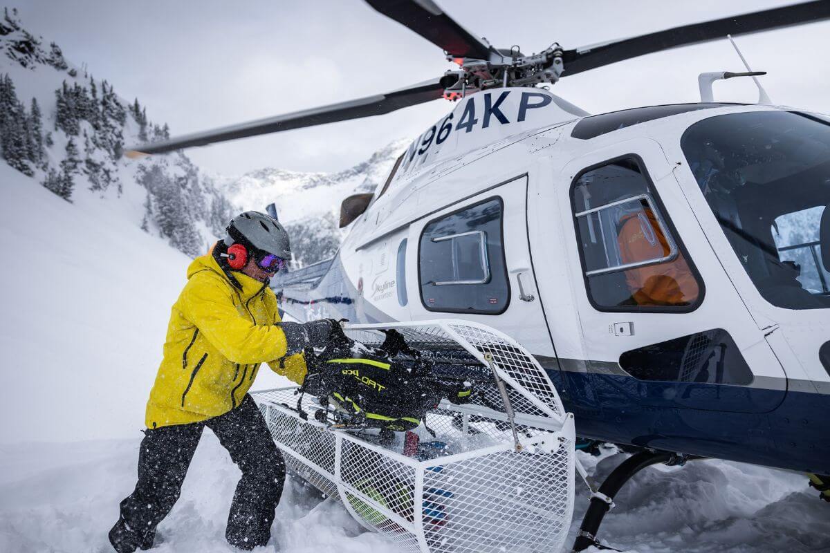 Heliski in Canada