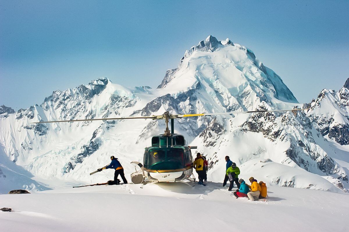 Heliski in Canada