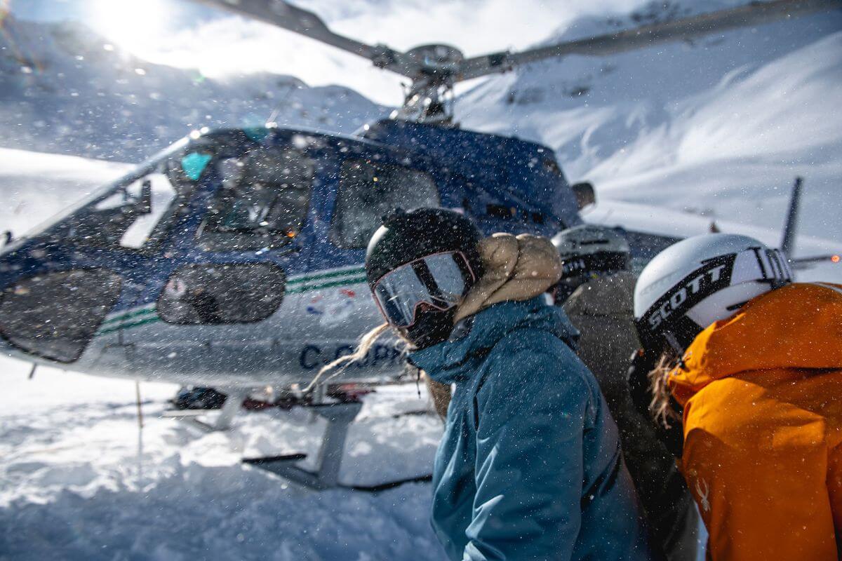 Heliski in Canada