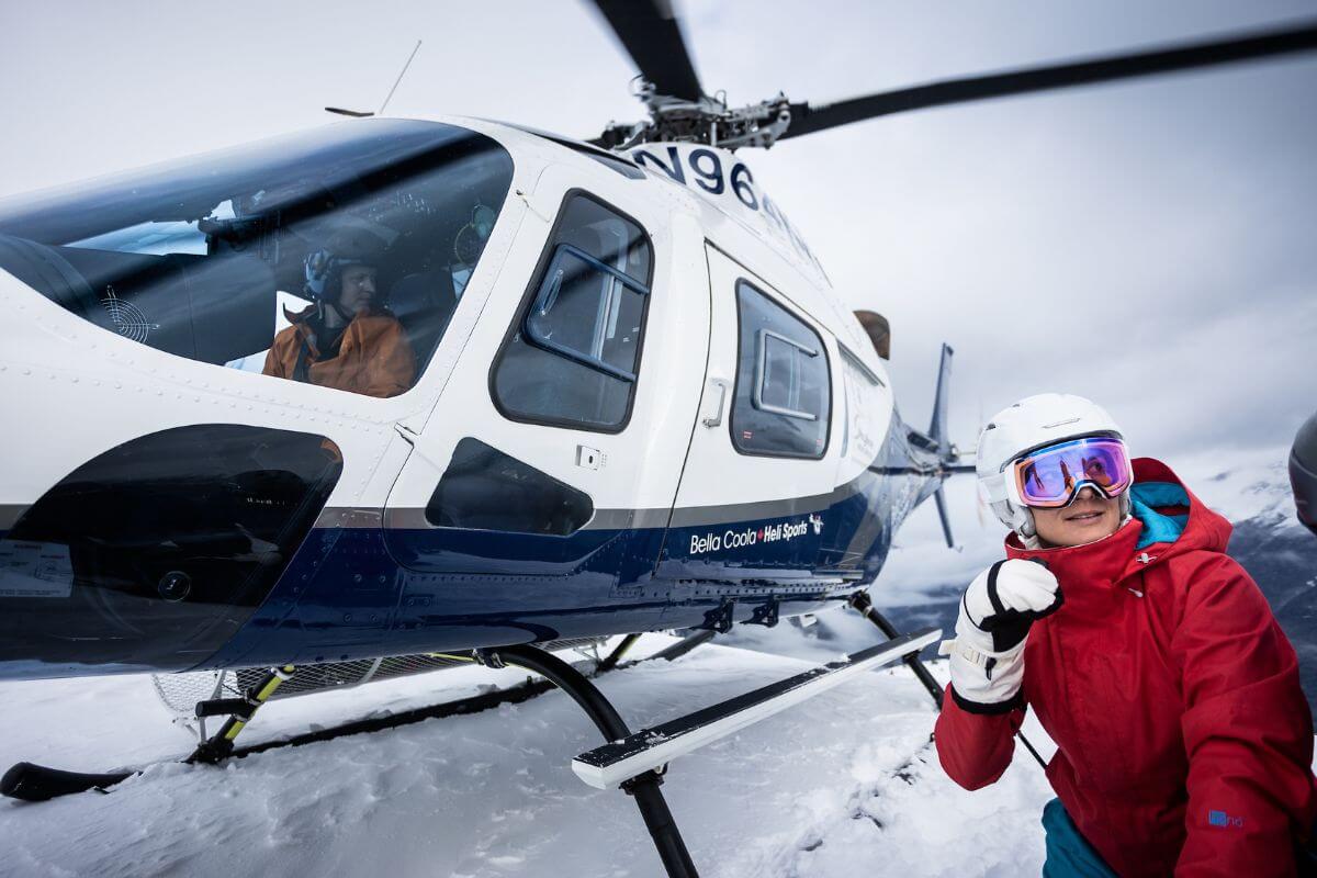 Heliski in Canada