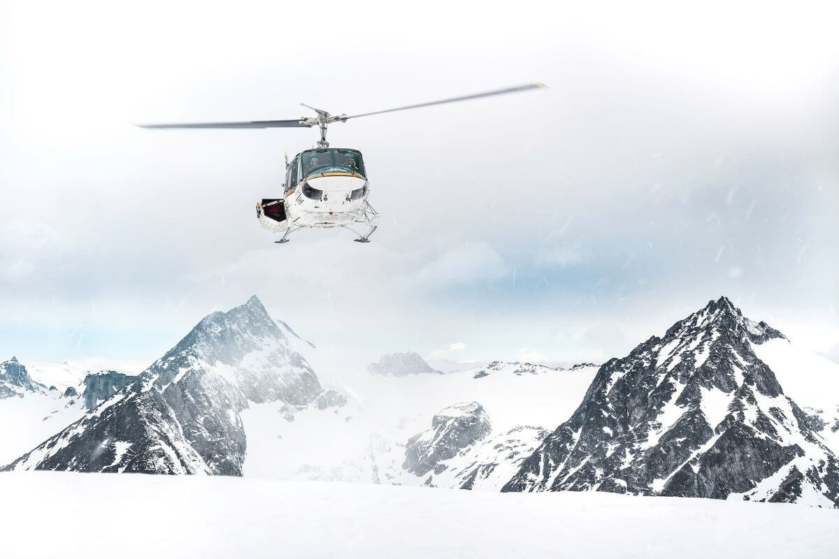 Heliski in Canada