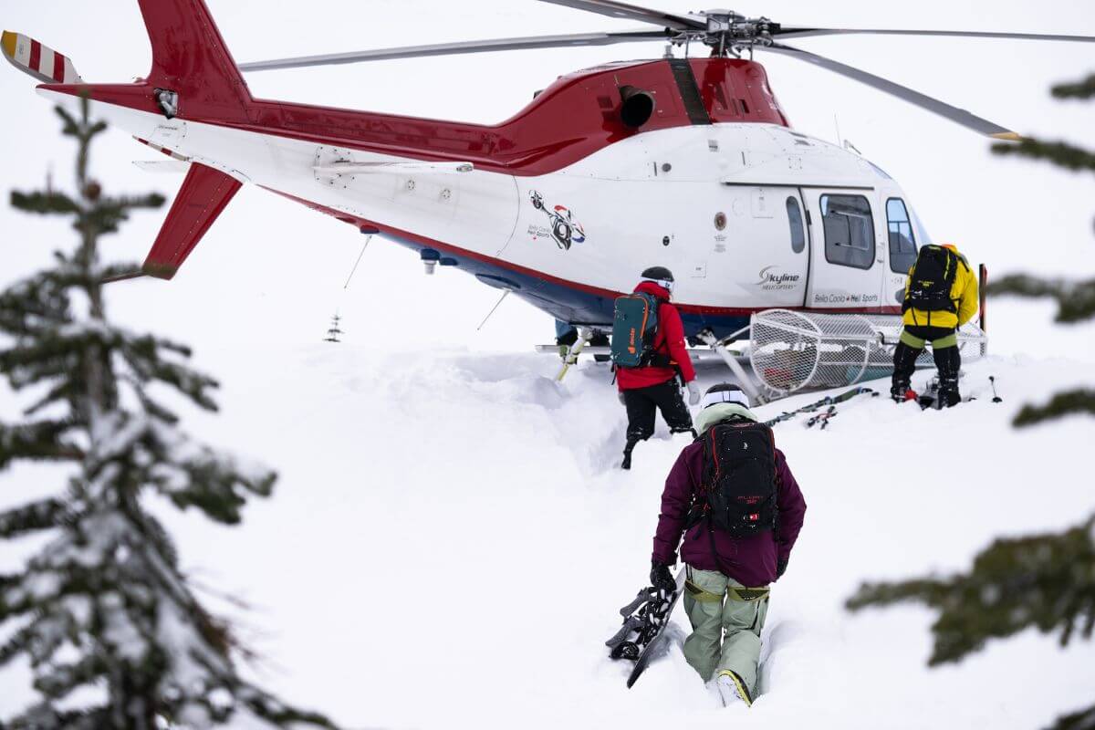 Heliski in Canada