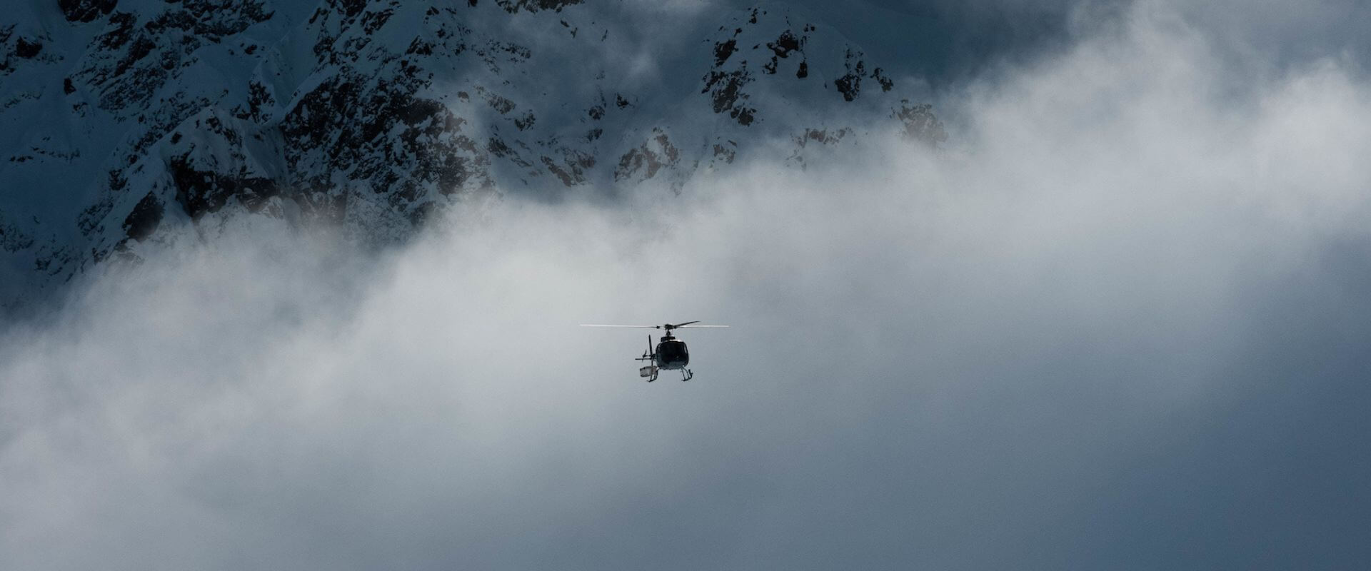 Catamaran Heliski in Canada