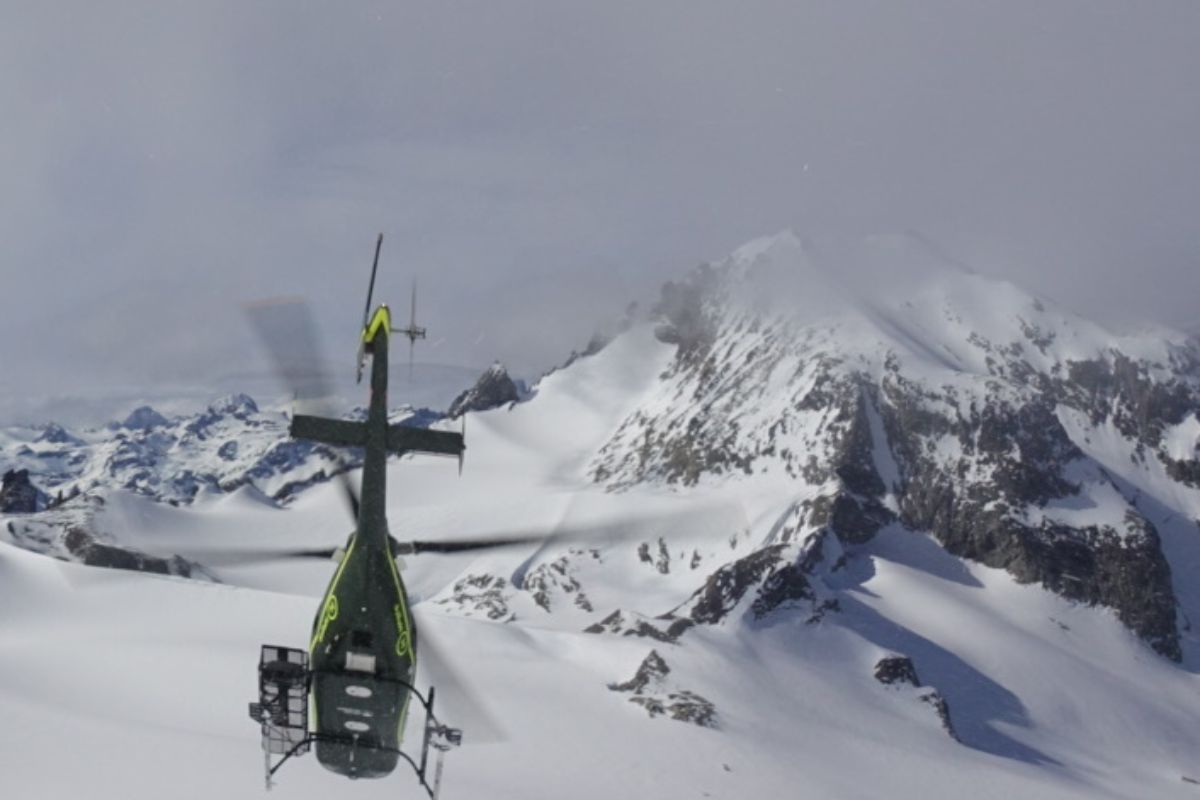 Heliskiing in Argentinian Patagonia