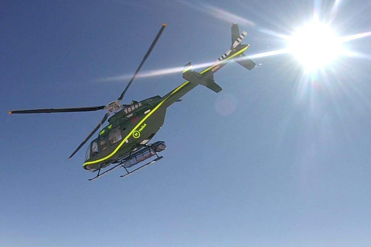 Heliskiing in Argentinian Patagonia