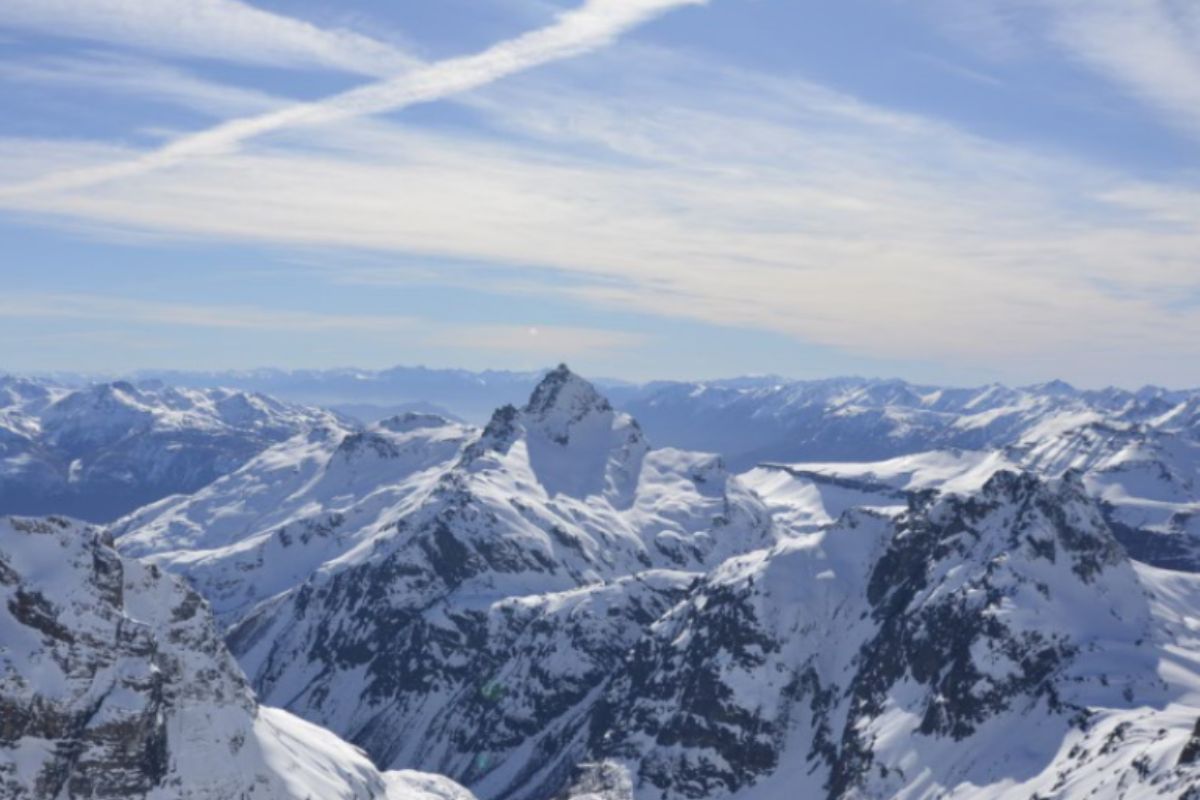 Heliskiing in Argentinian Patagonia