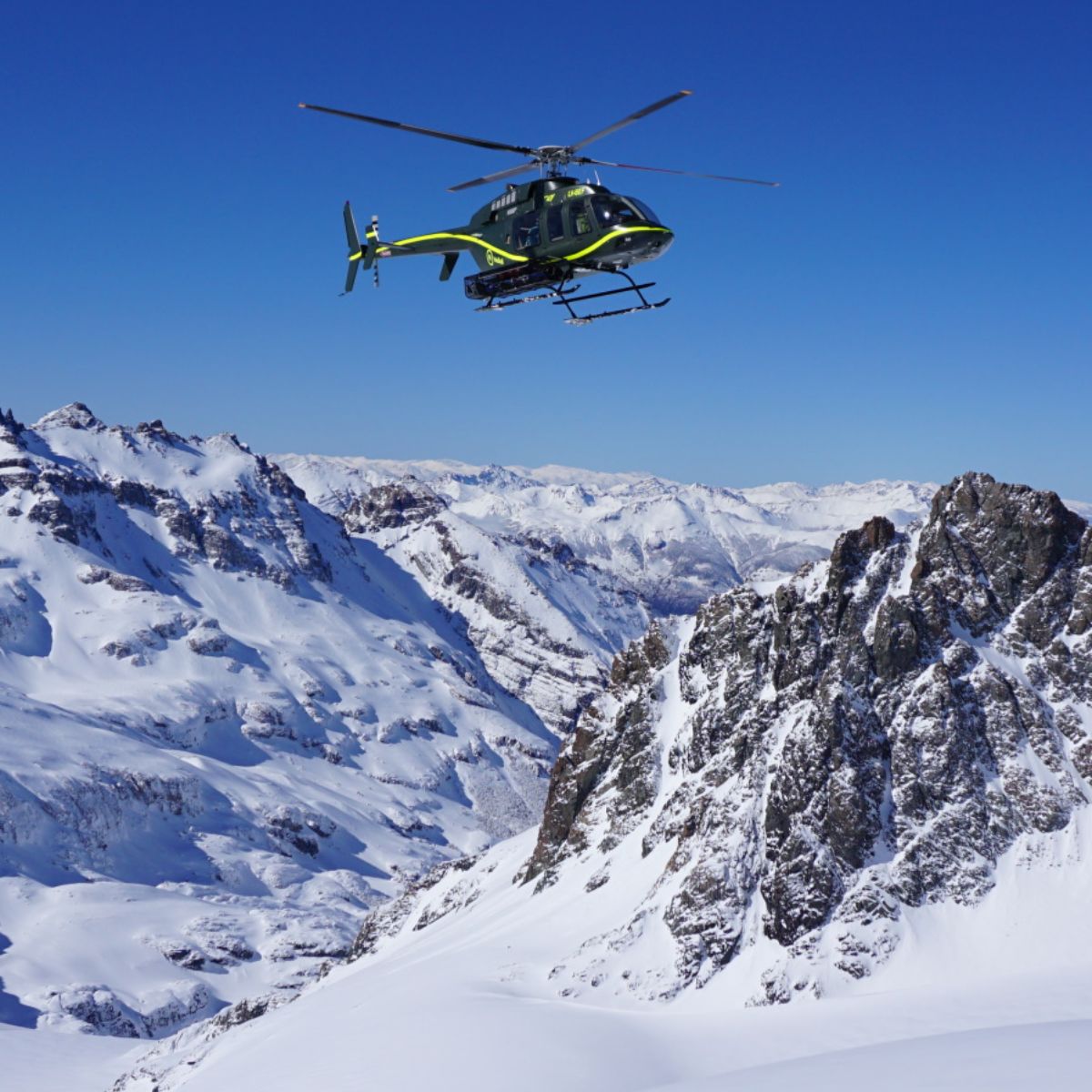 Heliskiing in Argentinian Patagonia