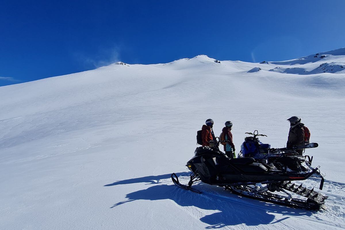 Sled-Skiing in Argentina