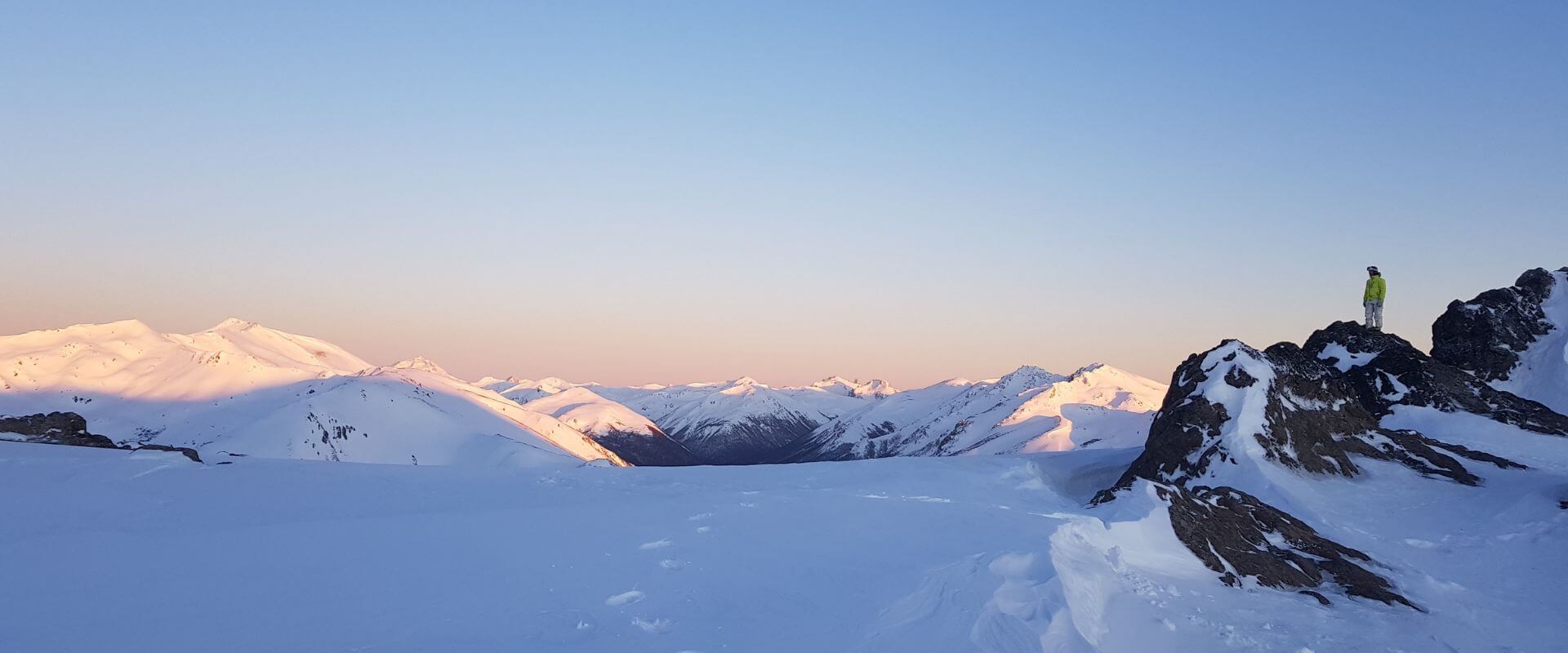 Sled-Skiing Patagonia