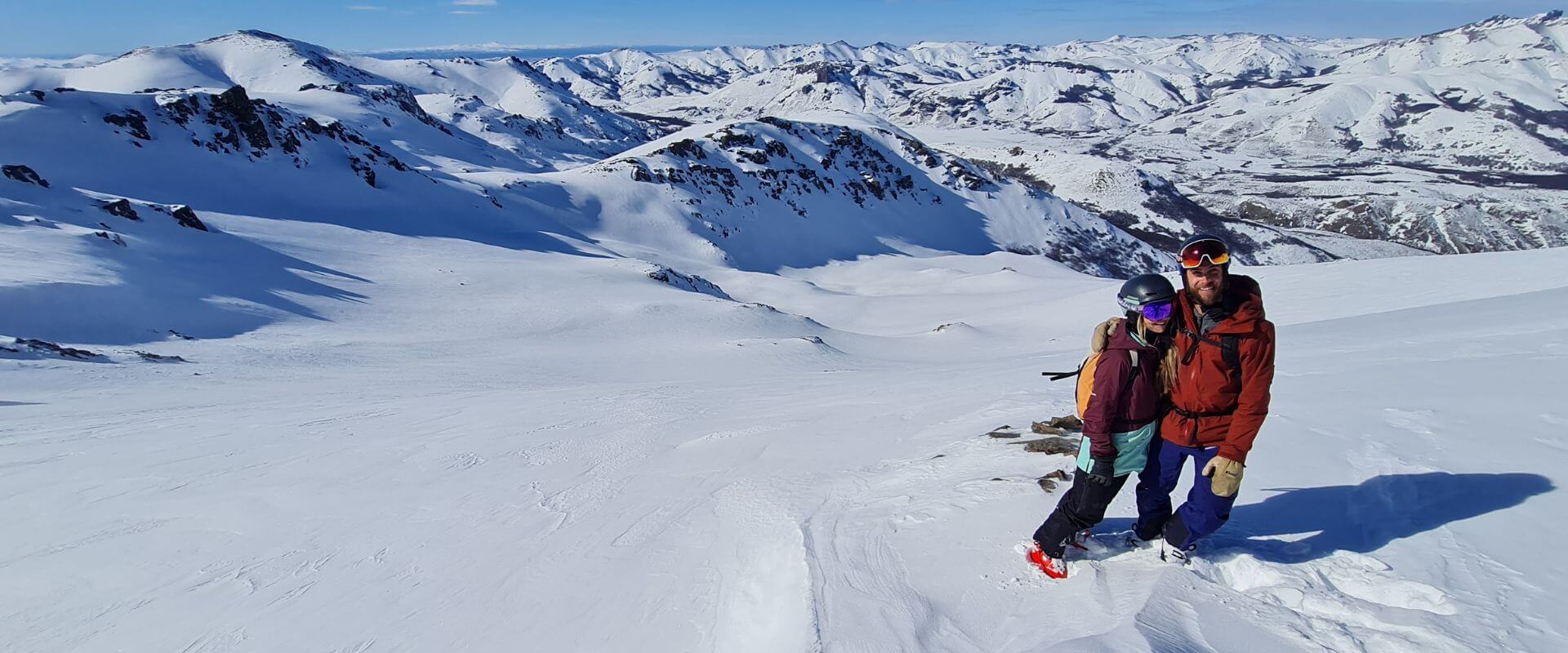 Sled-Skiing Patagonia