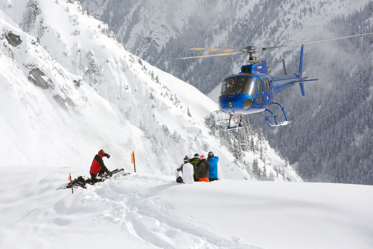 Heliski in British Columbia