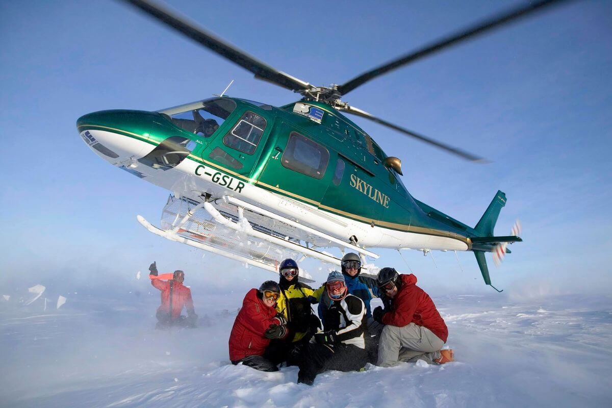 Heliski in British Columbia