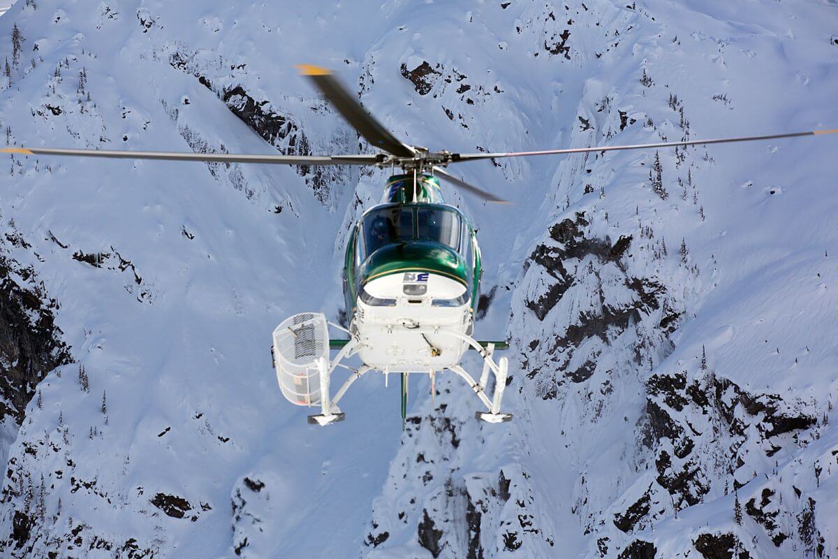 Heliski in British Columbia