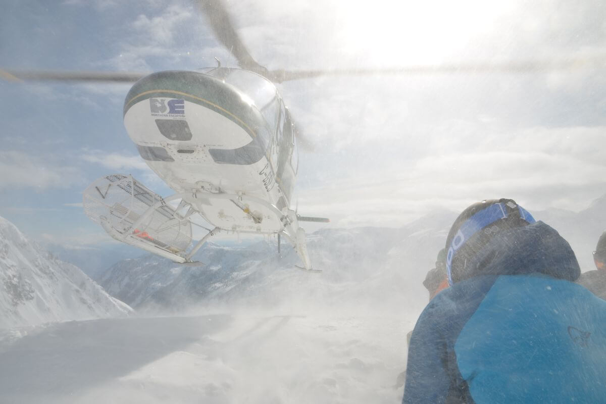 Heliski in British Columbia