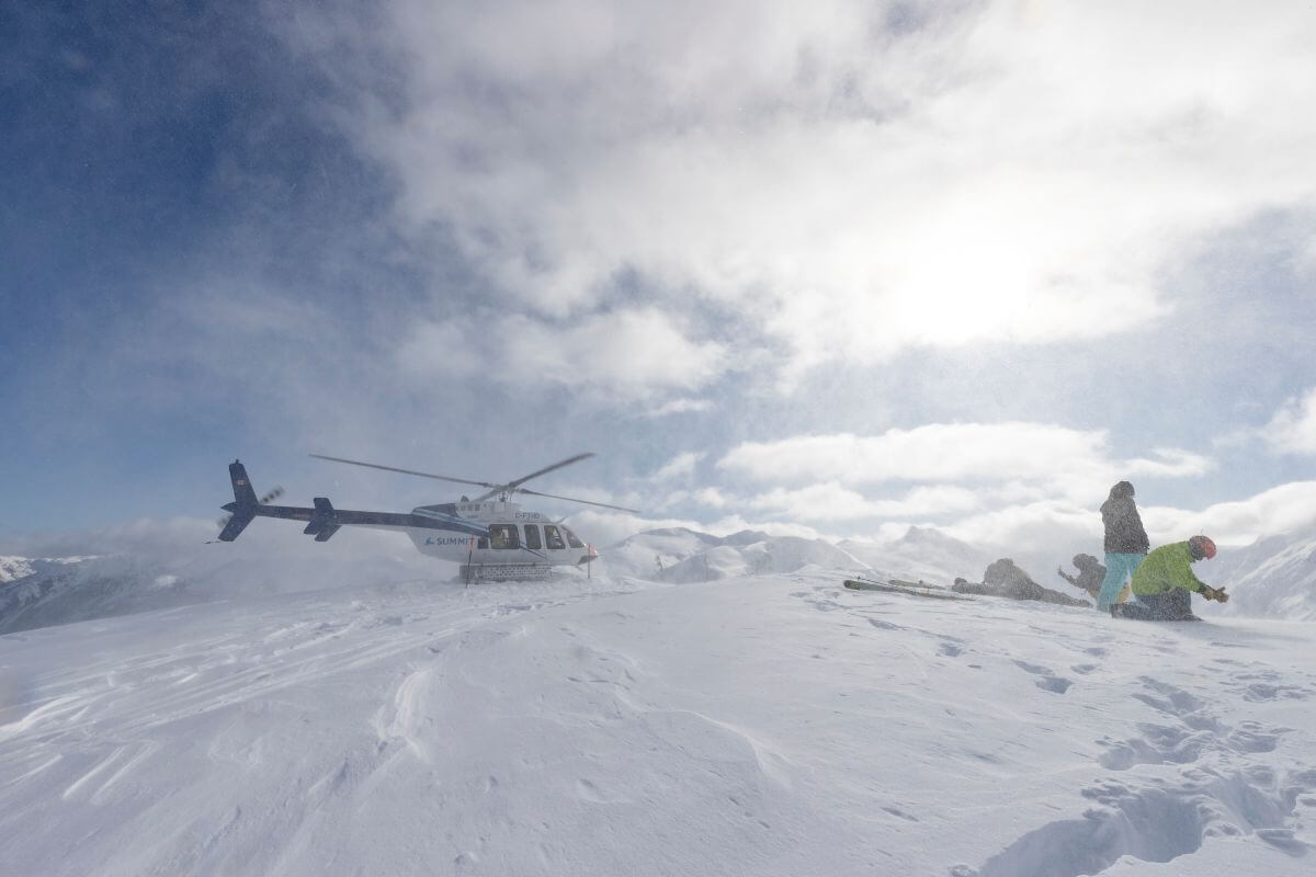 Heliski in British Columbia