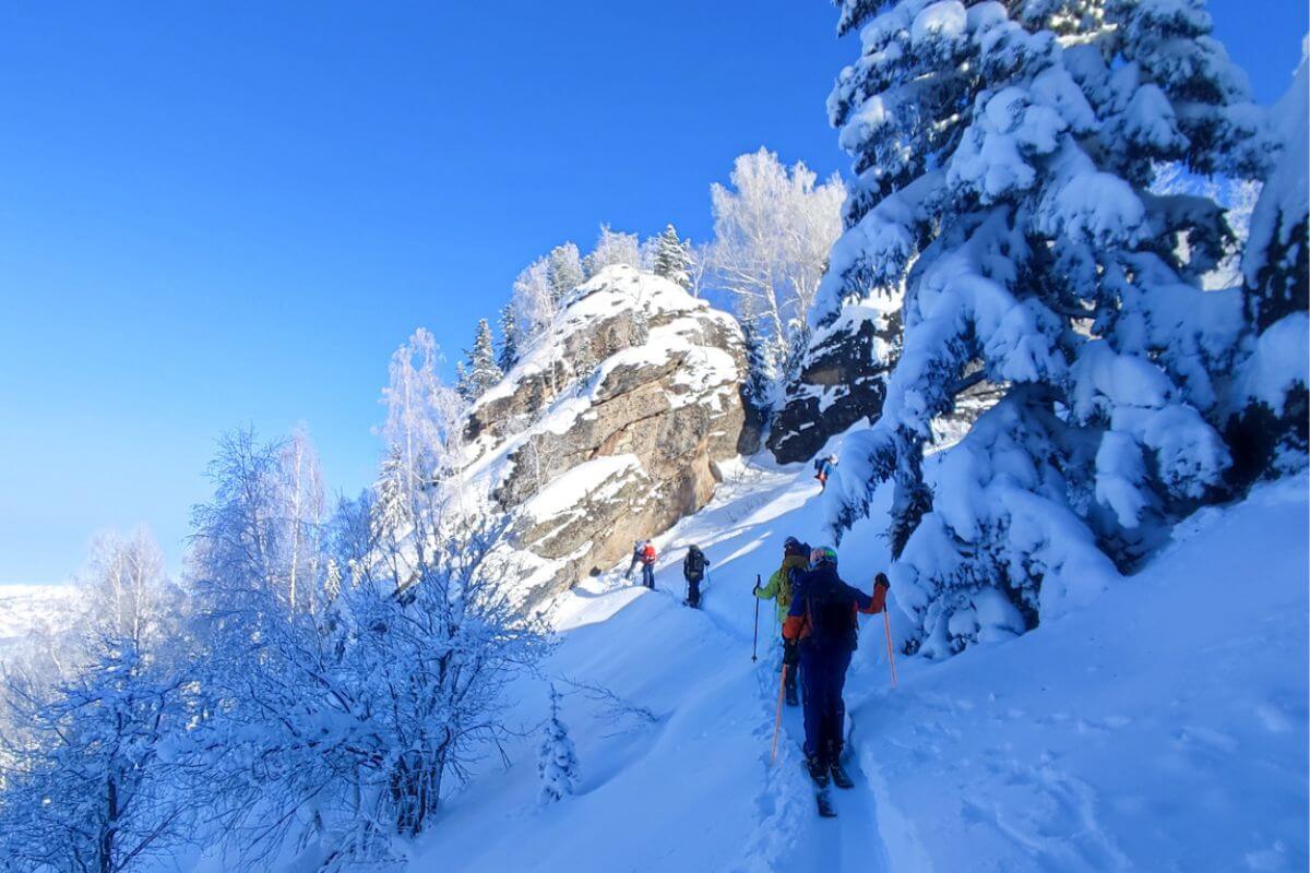 Altay Mountain Lodge & Yurts Skitouring and Splitboarding