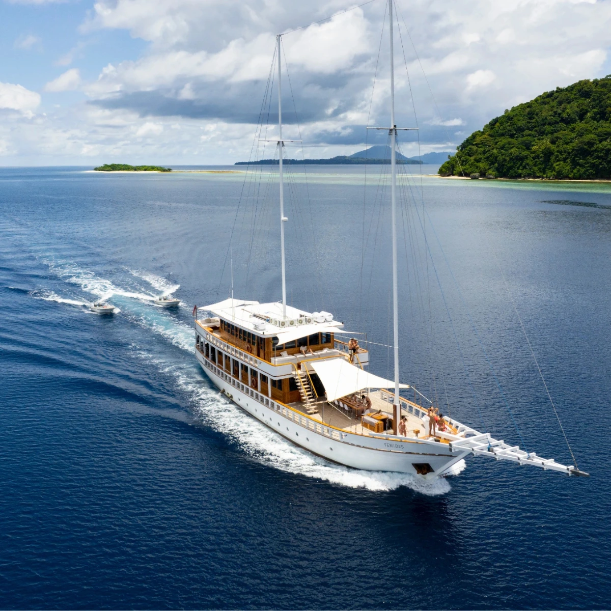 Fenides Liveaboard Cruising in East Indonesia