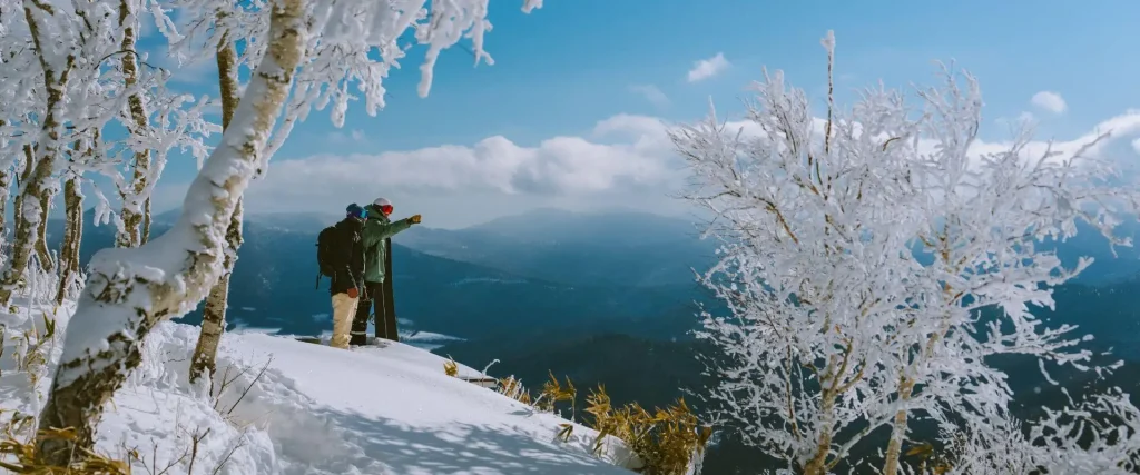 Snow mountain adventure